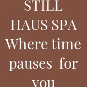 Still Haus Spa logo