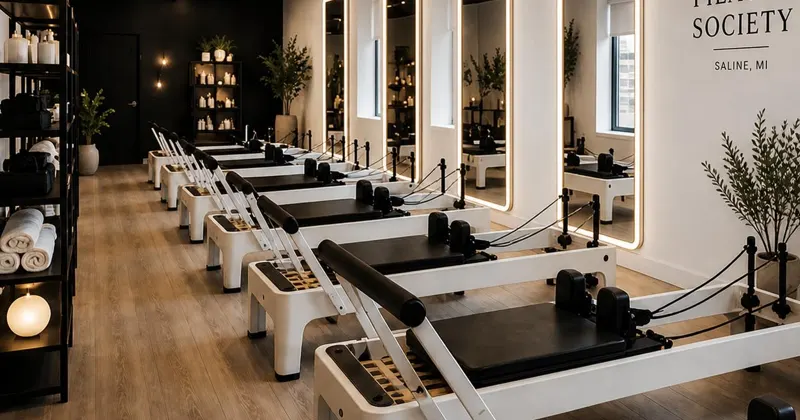 Pilates and Society website preview