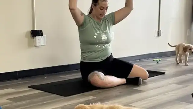 Puppy Paws Yoga photo