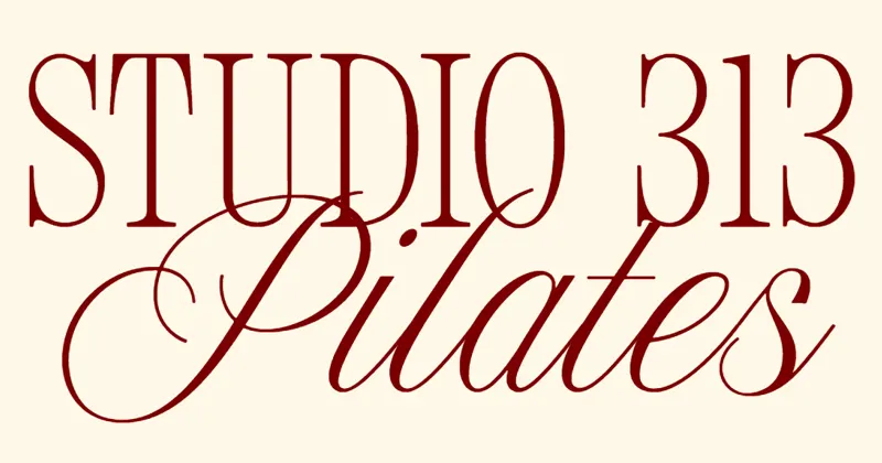 Studio 313 Pilates website preview